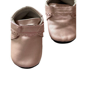 Baby girl Jack & Lily Pink Leather Shoes Size 18-24 months